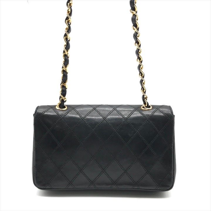 良品 CHANEL シャネル ミニ ビコローレ デカココマーク チェーン