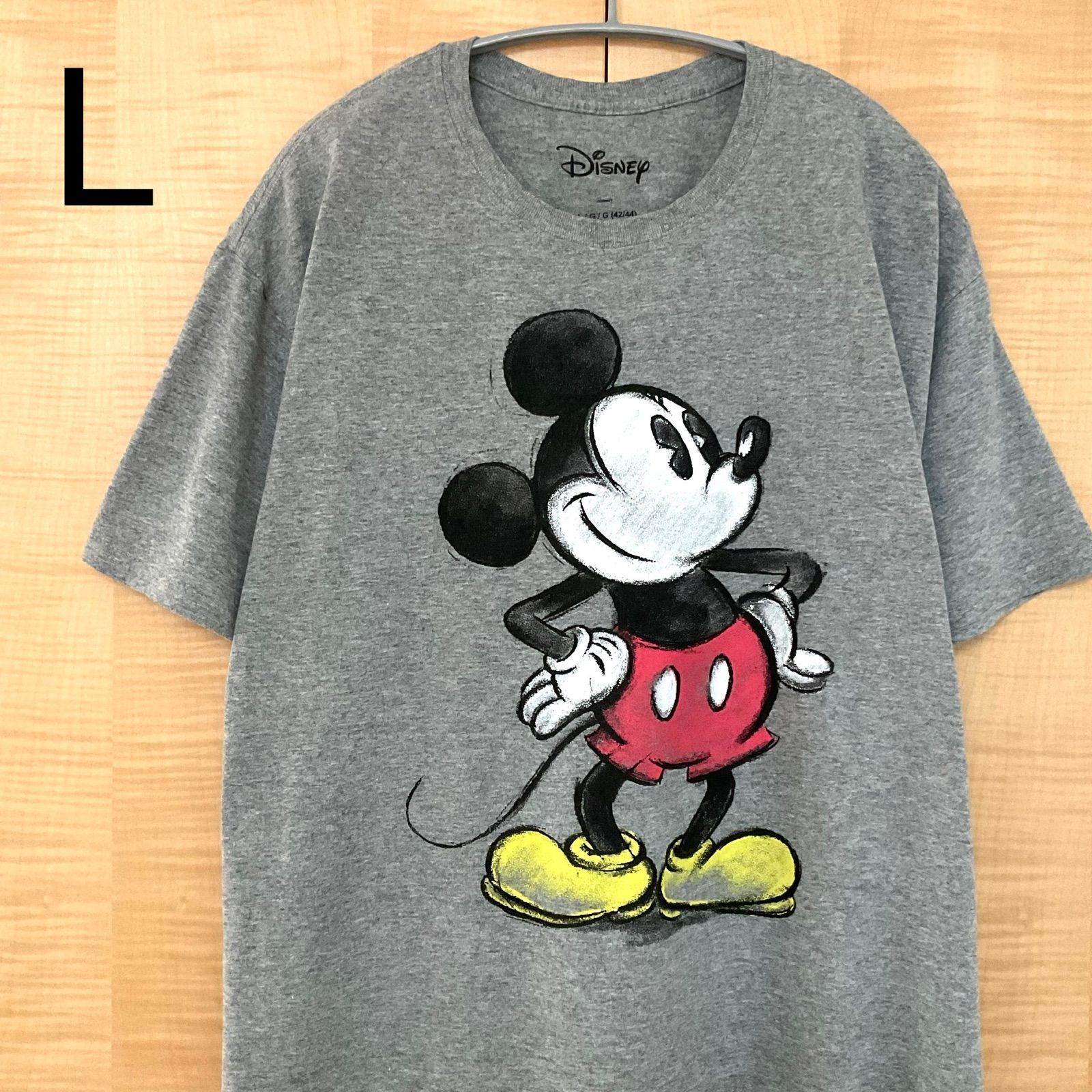 US古着】L ミッキー MICKEY MOUSE Disney 半袖Tシャツ - メルカリ