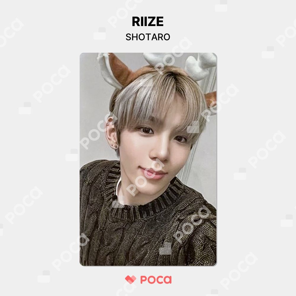 RIIZE ショウタロウ トレカ 2023 PINK CHRISTMAS RANDOM PACK