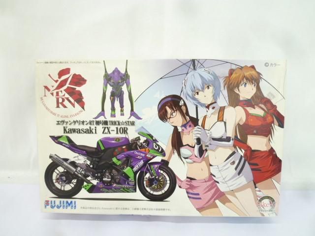 未組立 プラモデル 1|12 Kawasakiエヴァンゲリオン RT 初号機 TRICK STAR ZX-10R