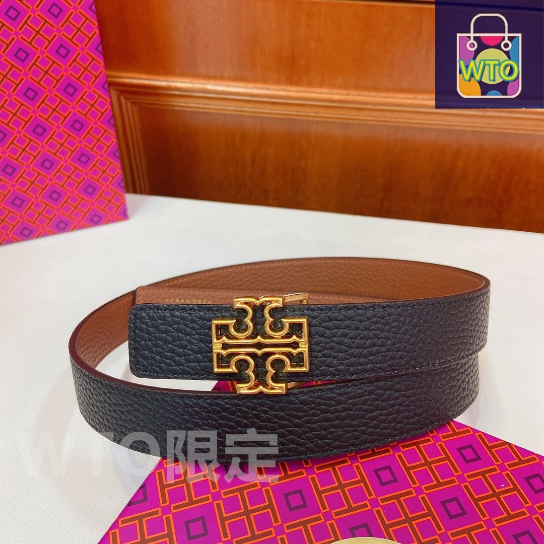 今日WTO】Tory Burch トリー バーチ ダブルフェイスベルト-1