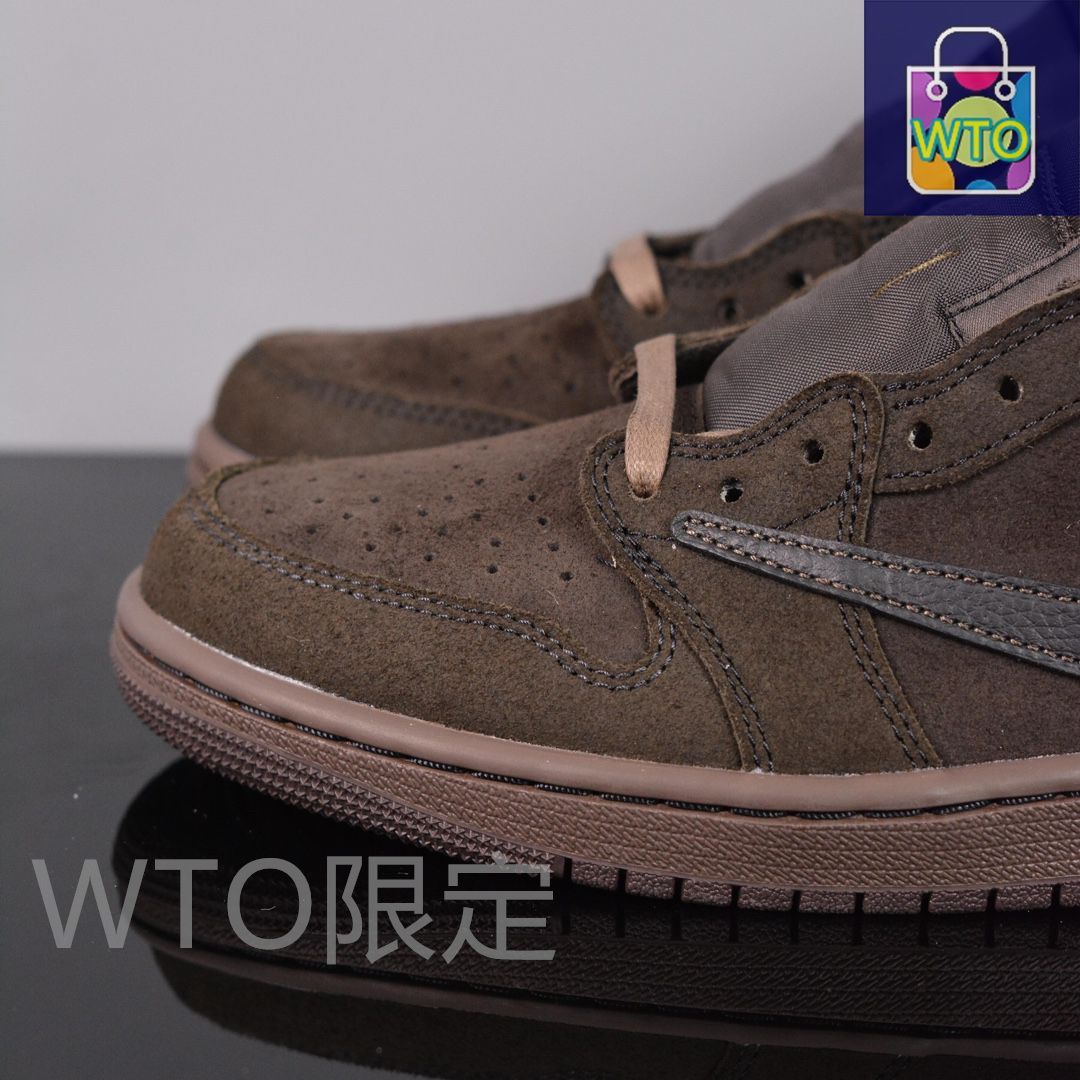 Nike travis scott x jordan air jordan 1 low OG velvet brown｜ ｜ ♥-WTO輸入1 KIN-KAAI_COM