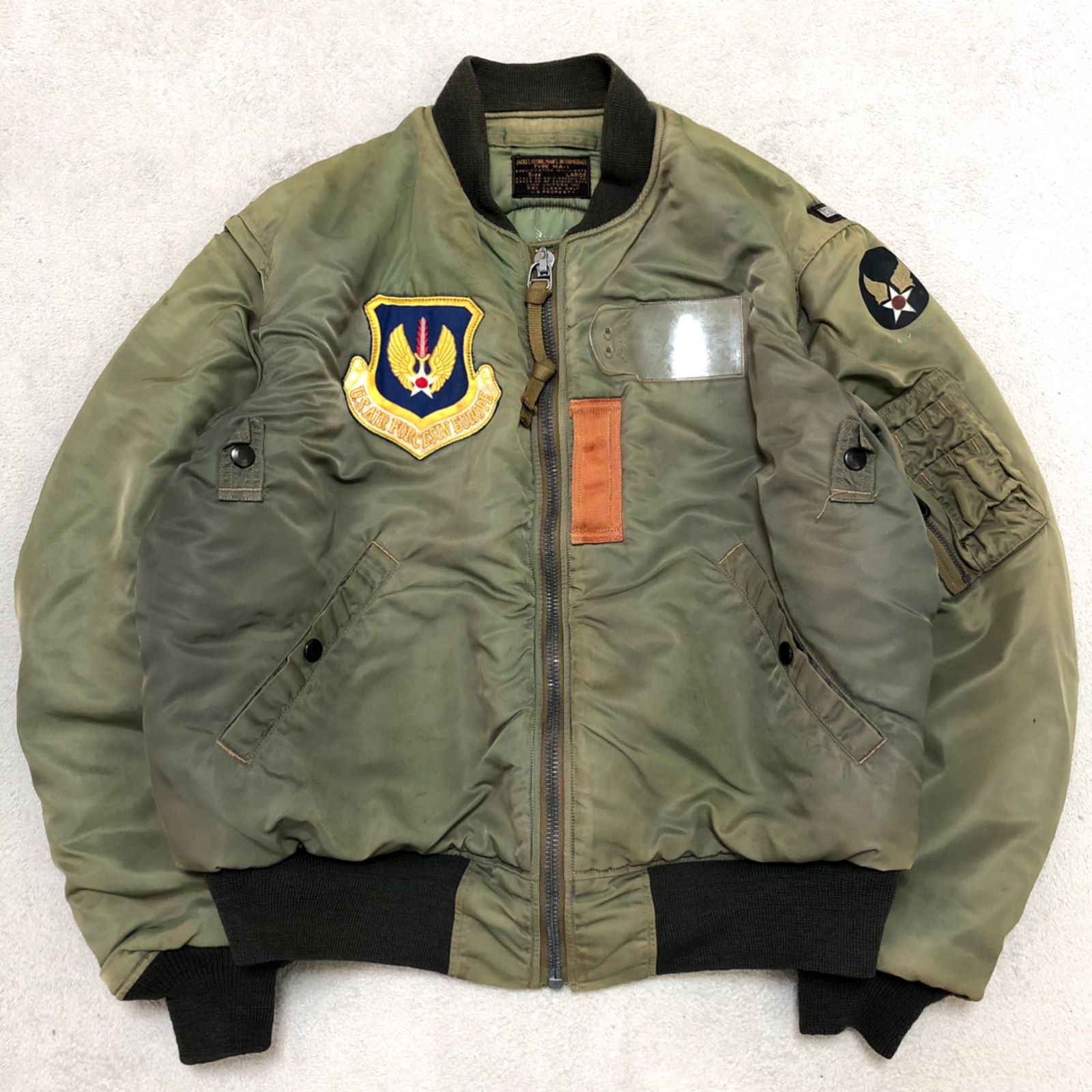 BUZZ RICKSON'S M品番 60's復刻 MA-1 ワッペンカスタム BUZZ RICKSON'S M品番 60's復刻 MA-1 ワッペンカスタム - メルカリ