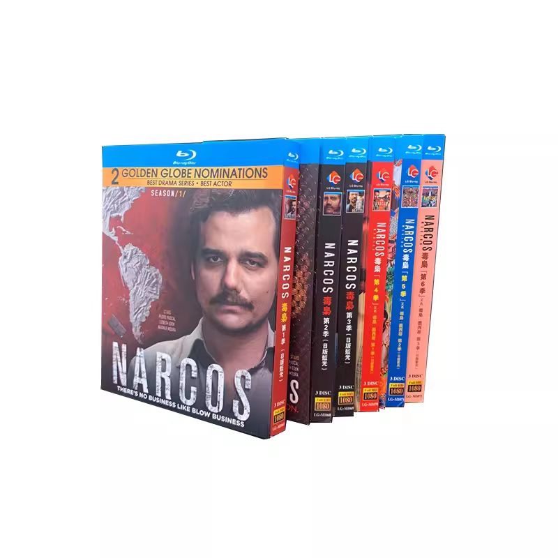 超高清ブルーレイBD版ドラマ ナルコス シーズン1〜6 英語日本語字幕