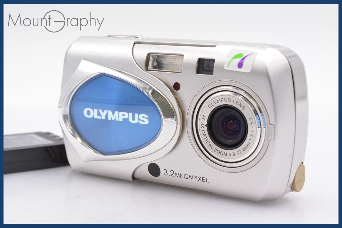 上 オリンパス Olympus μ-15 DIGITAL 3x バッテリー付属 完動 同梱可 yk2579