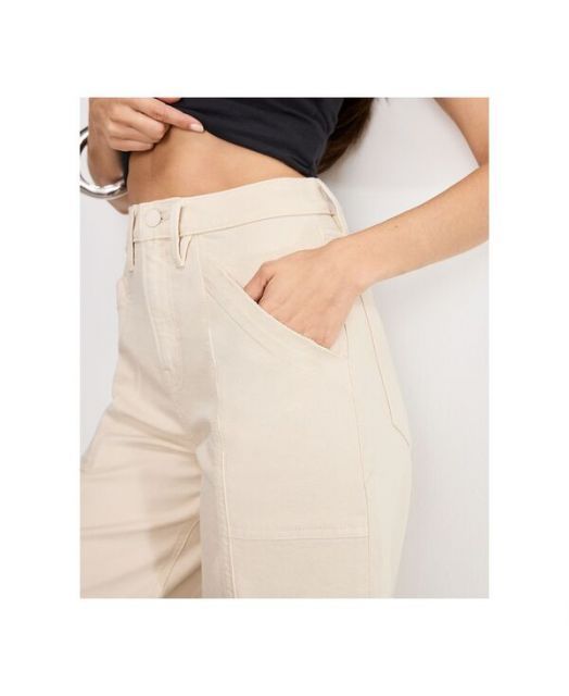 グッドアメリカン レディース カジュアルパンツ ボトムス Women s Canvas Cropped Barrel Pants Canvas DECORATOM_COM_BR