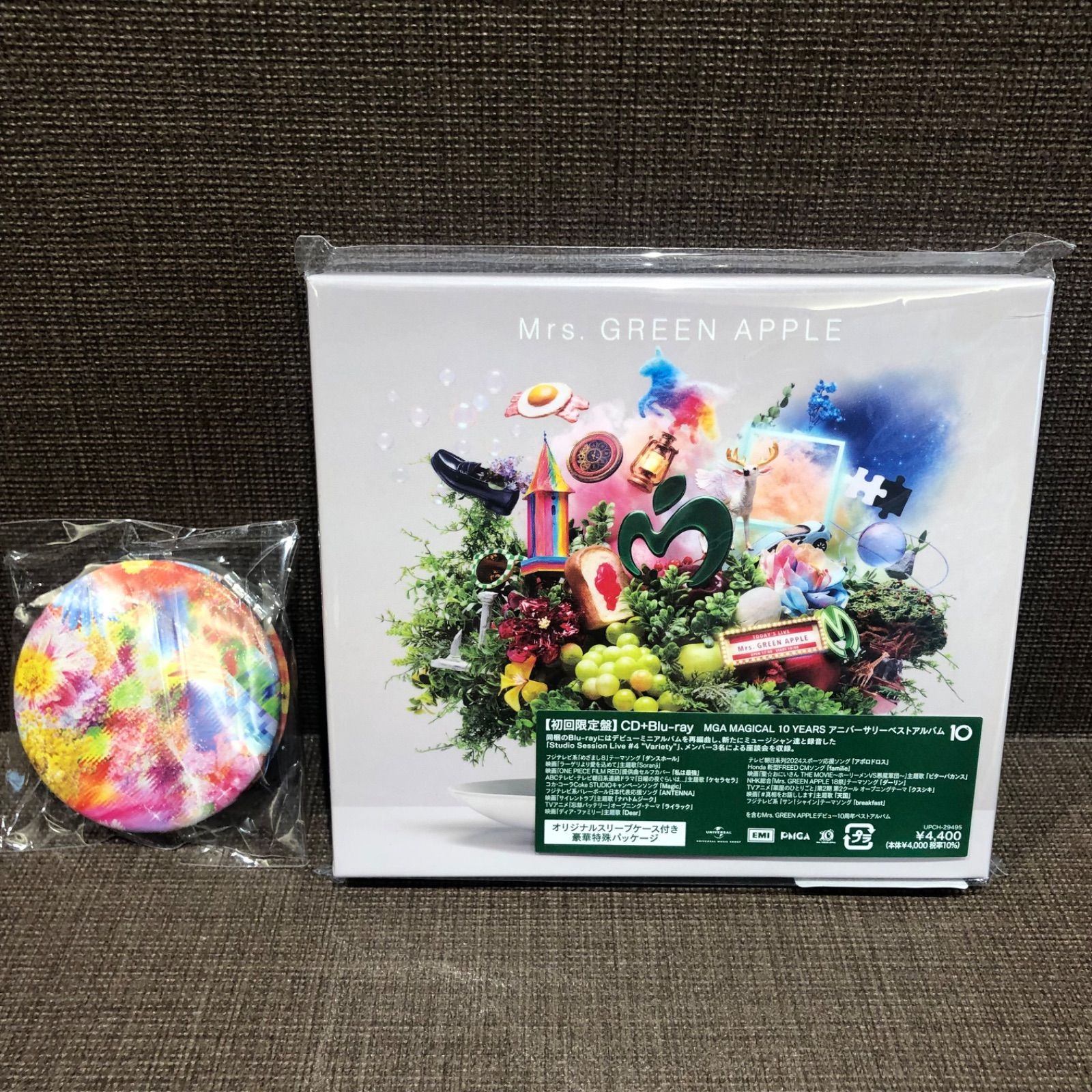 Mrs.GREENAPPLE10COMPLETEBOXBlu-ray付新品未開封 10【10 & ❝Harmony❞ COMPLETE BOX】【CD】【+Blu-ray】【+