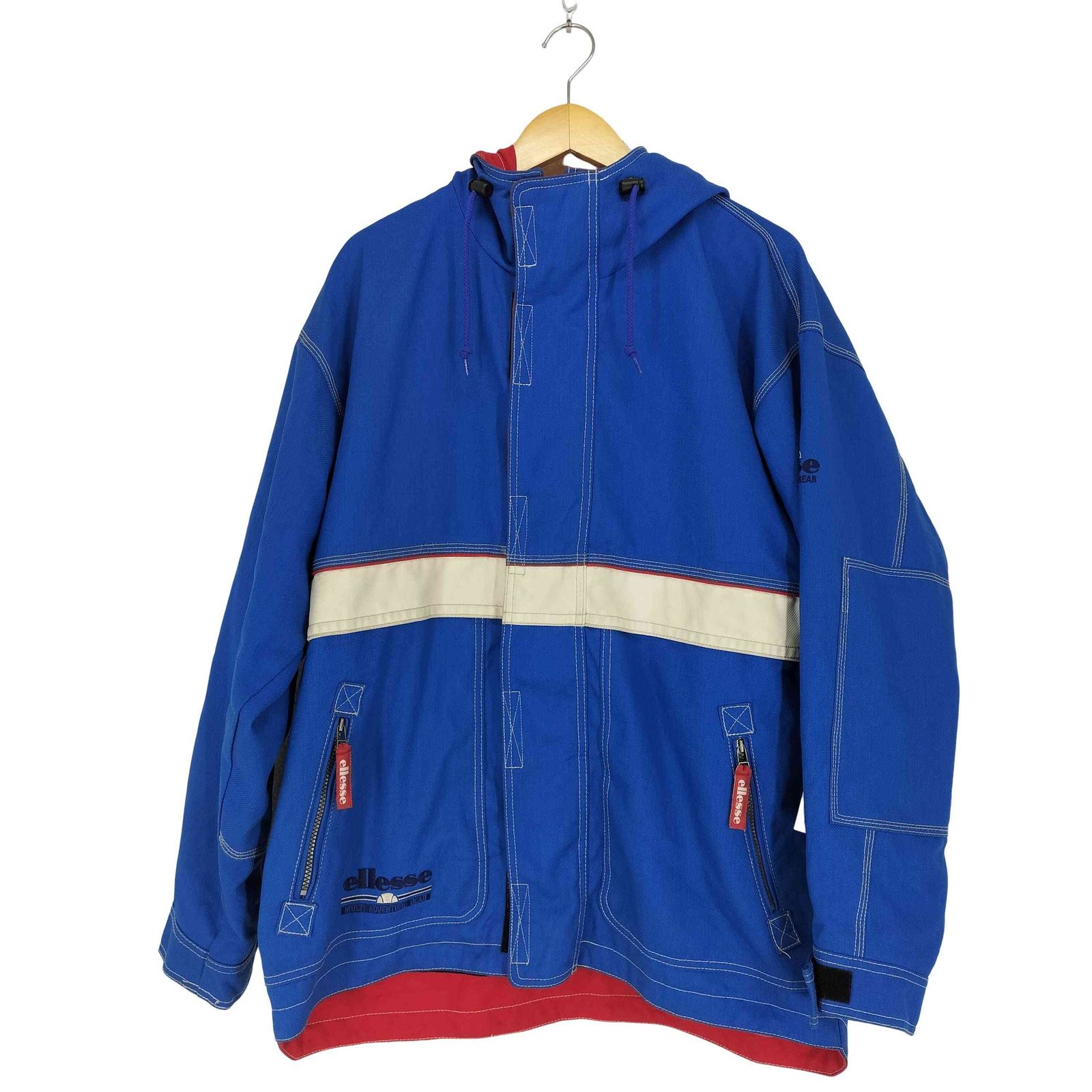 エレッセ ellesse フーデッドスキージャケット メンズ L-海外