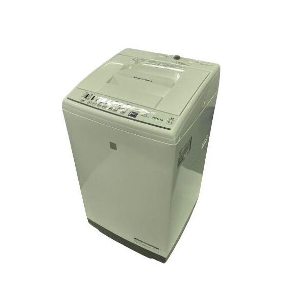 7874【中古】日立 7kg 全自動洗濯機 NW-Z70E5 2018年製 HITACHI【洗濯  