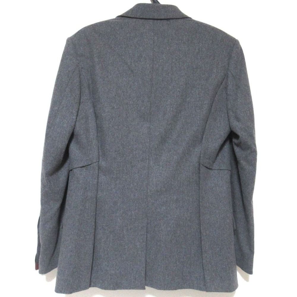 美品 John galliano ジョンガリアーノ 襟裏ニュースペーパー柄 1B