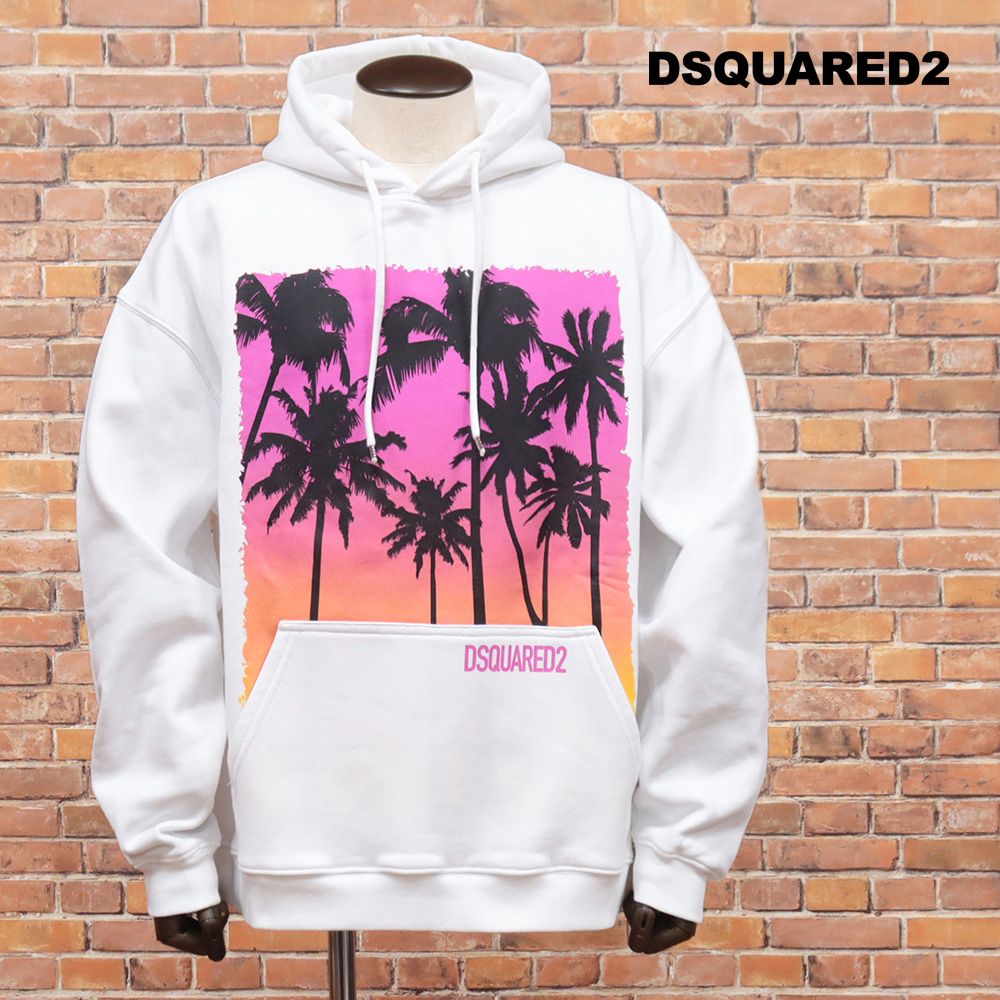 新品未使用】DSQUARED2(ディースクエアード)パームツリーパーカー M