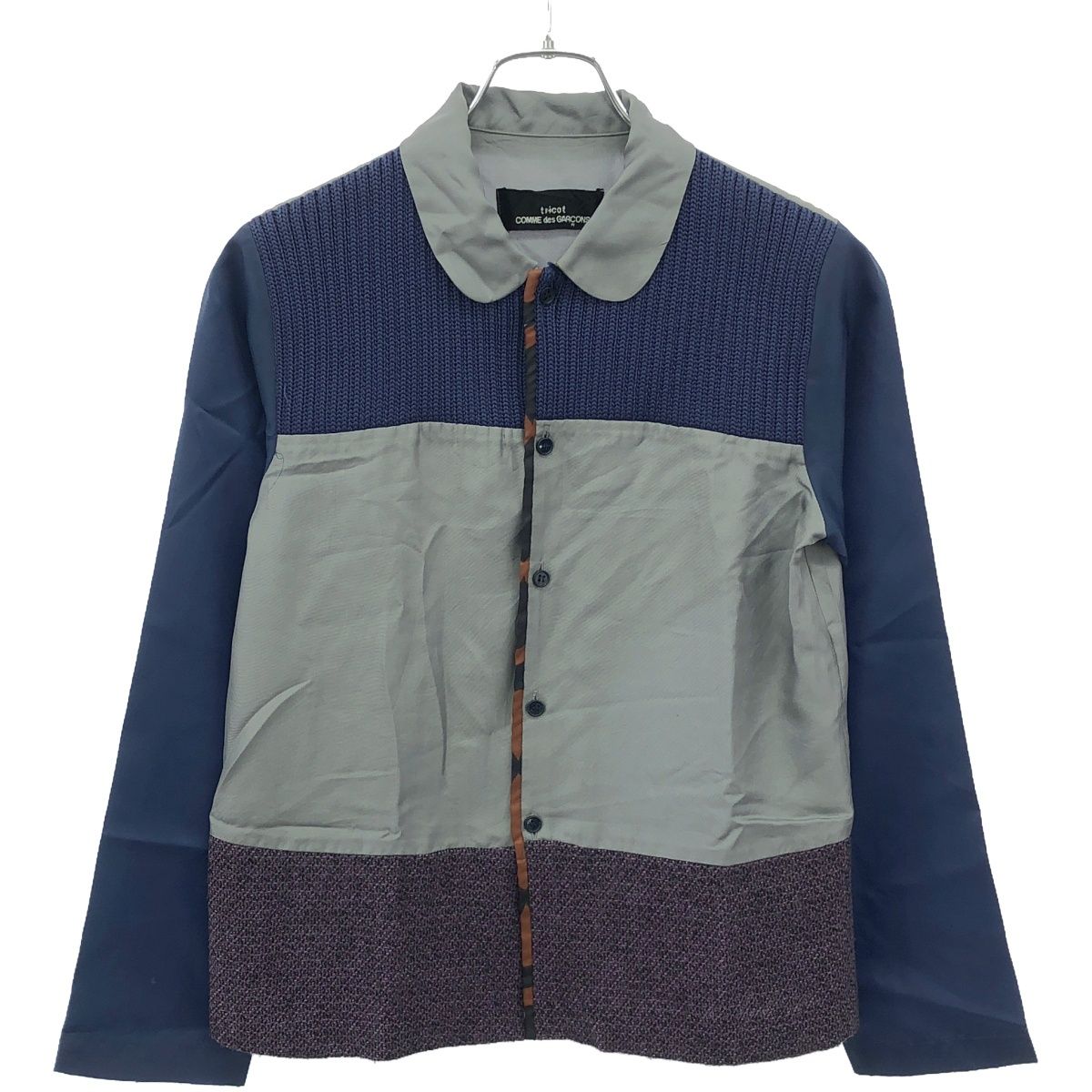 コムデギャルソン ブラウス COMME des GARCONS（シャツ/ブラウス(長袖/七分) ・ ブルー