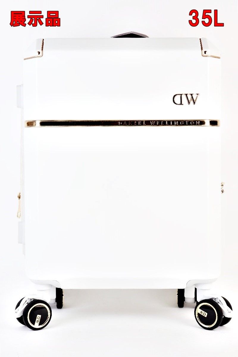 ダニエルウェリントン スーツケース クアドロ 35L ホワイト DW02700005 Daniel Wellington 旅行 R2510-151