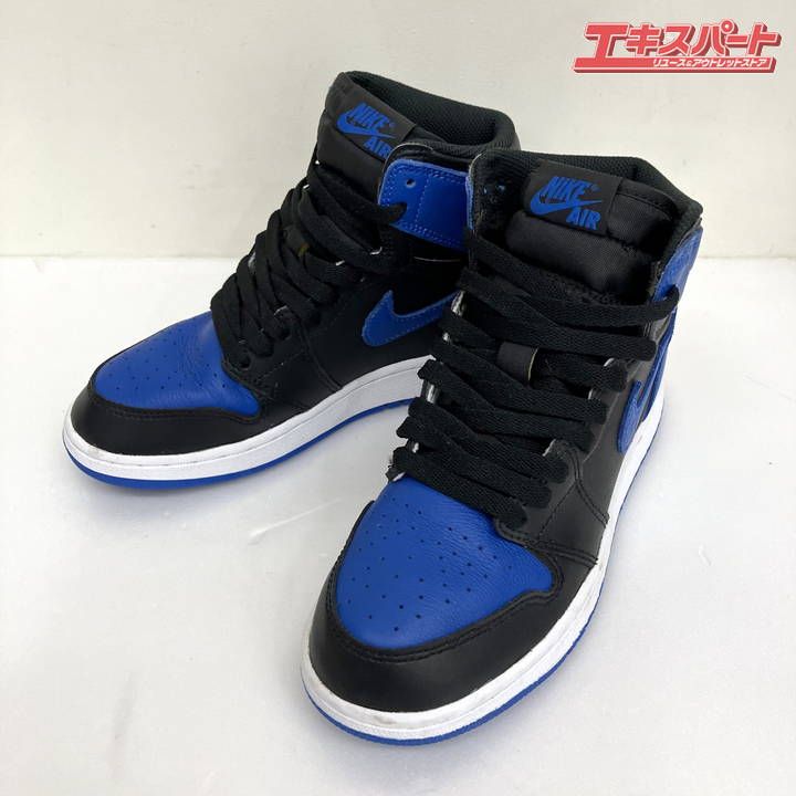 中古美品】 NIKE ナイキ AIR JORDAN 1 エアージョーダン ロイヤル 
