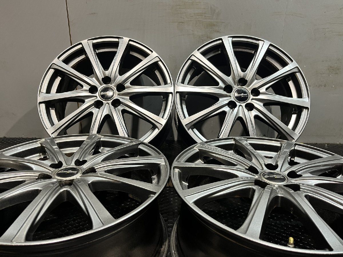 MANARAY SPORT EuroSpeed マナレイスポーツ ユーロスピード17インチ 4本 7J5HPCD100 48 フォレスター スバルXV プリウス等 MHE213