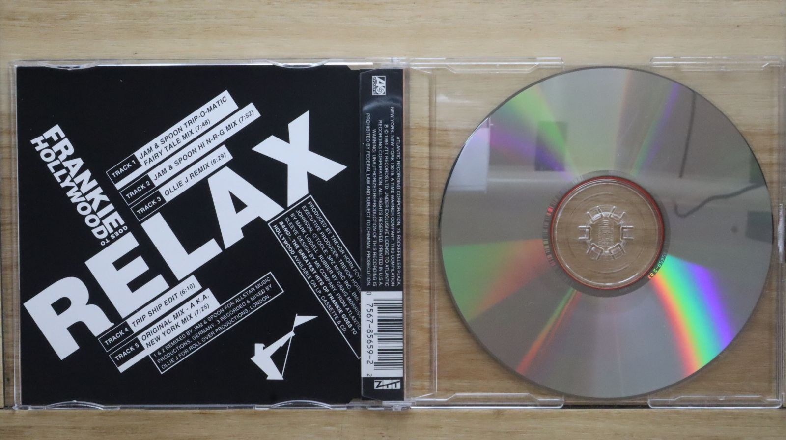 中古CD☆フランキー・ゴーズ・トゥ・ハリウッド/Frankie Goes To