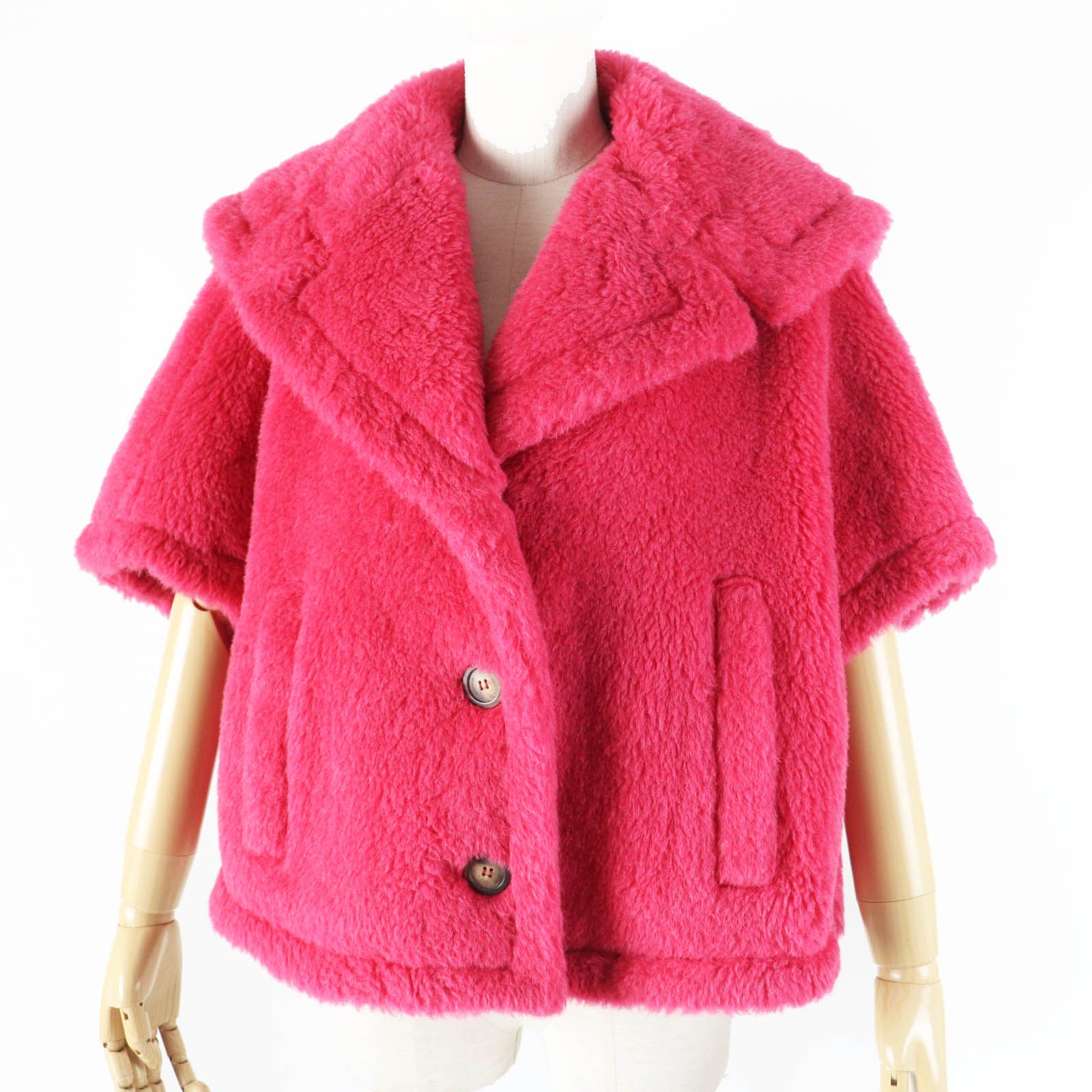 maxmara テディベアケープ 極美品 未使用品に近い 極美品 大人気 Max