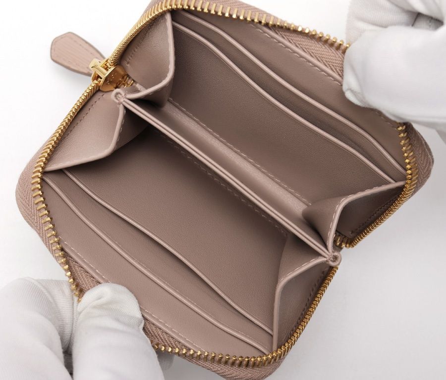 プラダ / PRADA ラウンド ジップ コインケース 1MM268 サフィアーノ  