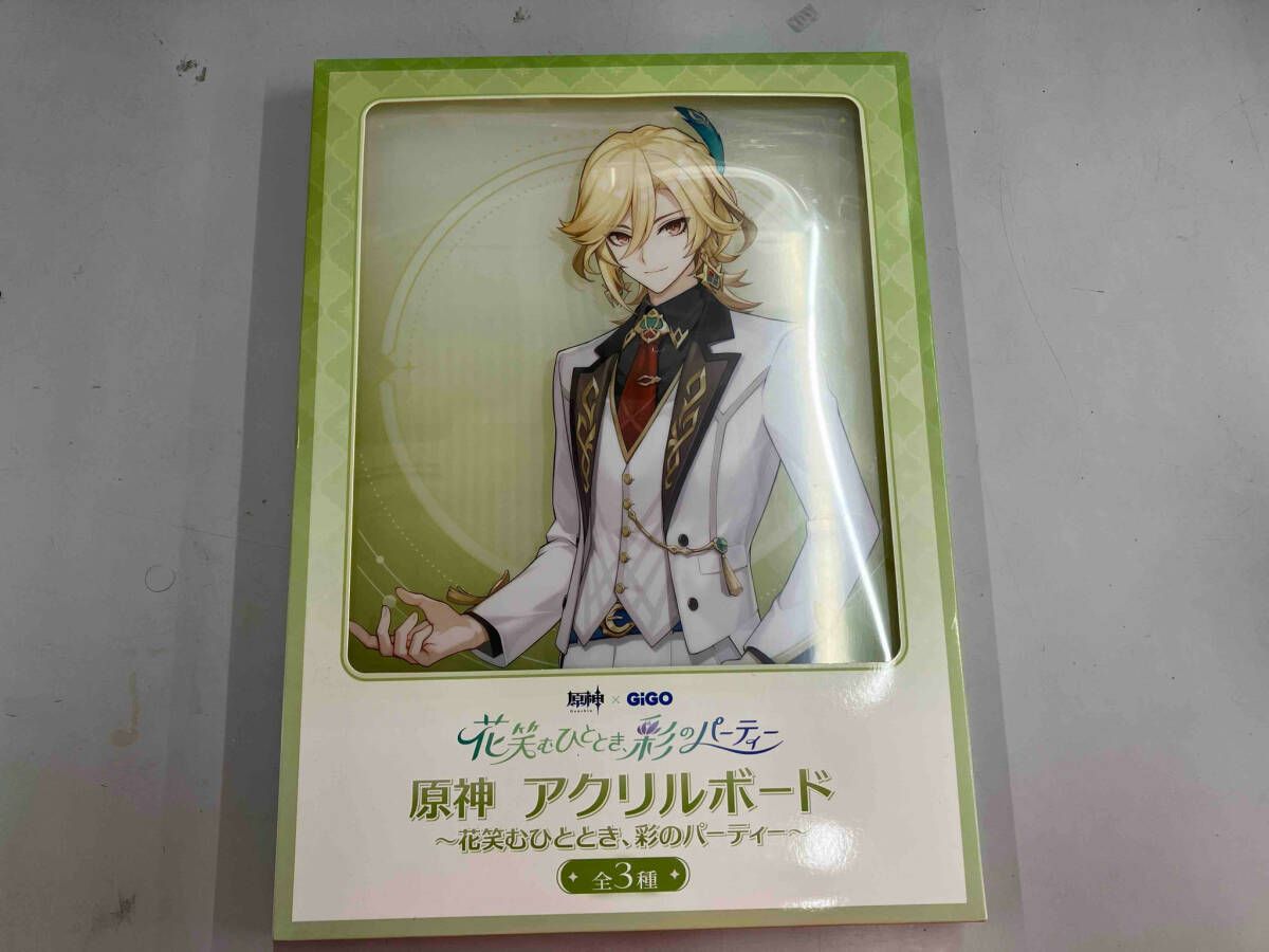 原神 アクリルボード ～花笑むひととき、彩のパーティー～ カーヴェ 