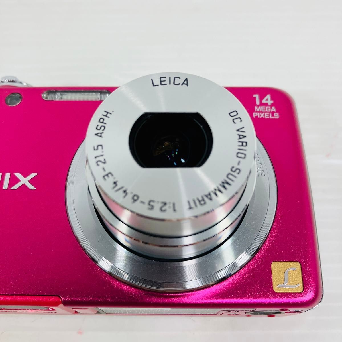 美品】 Panasonic パナソニック LUMIX FH6 PINK コンパクトデジタル