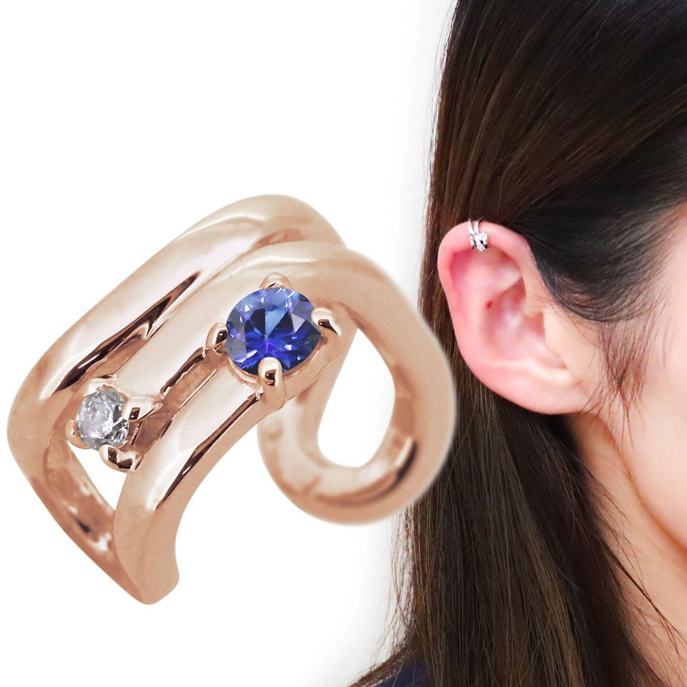 美品 AHKAH アーカー K18 YG ダイヤモンド タッセチェーン ピアス