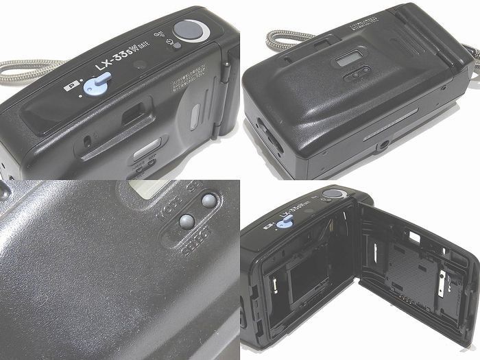 RICOH リコー コンパクト フィルムカメラ ◇ LX-33sW DATE ブラック