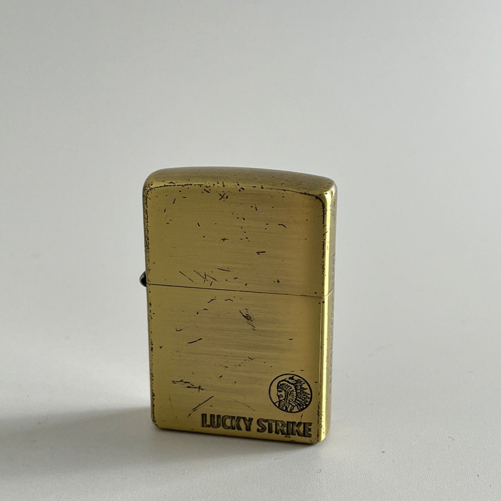 懸賞品！ zippo ジッポー Lucky Strike ラッキーストライク傷汚れ有 2004