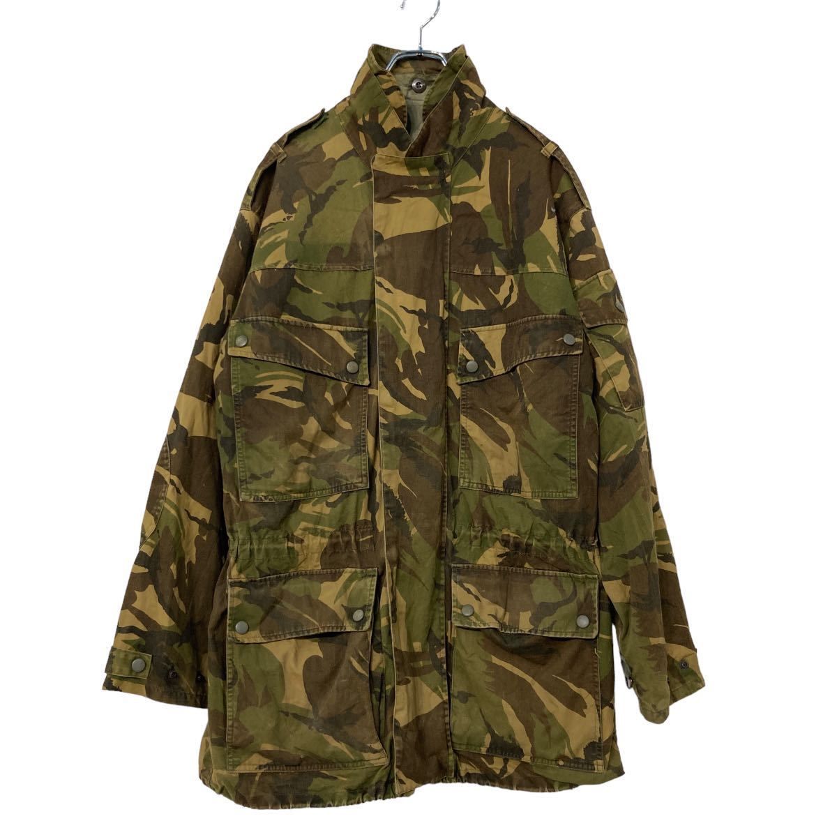 ユーロ ミリタリー ジャケット 2XL～ グリーン ベージュ 迷彩 ナイロンインナー 取り外し可能 オランダ軍 古着卸 アメリカ仕入 a601-5640