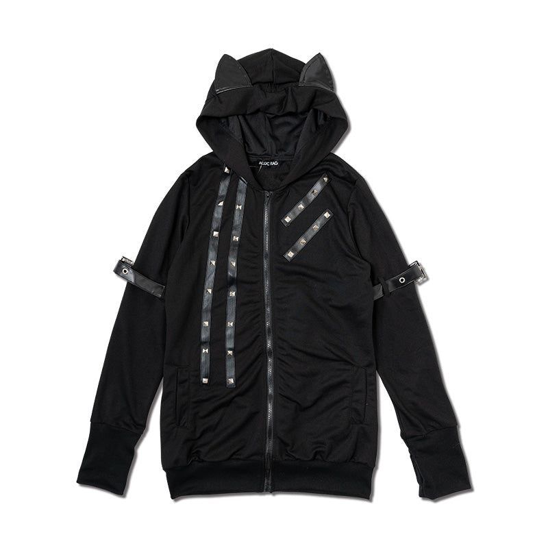 パンク系耳付きパーカー MAD PUNKS 耳付きパーカー MAD PUNKS Girl