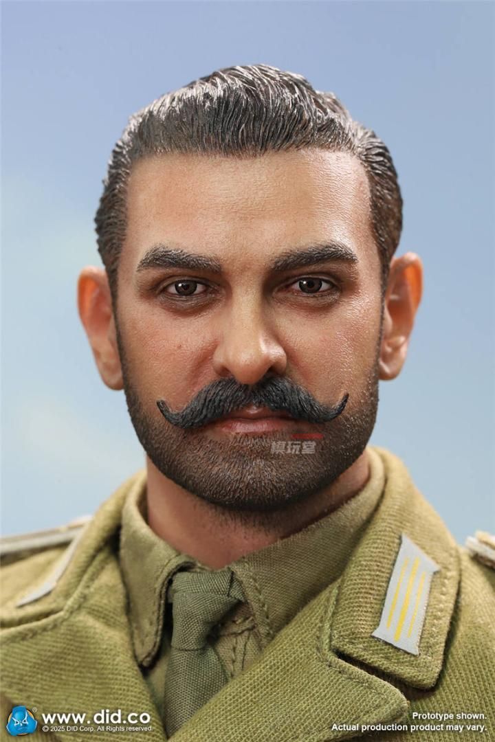 DID 1/6 D80185 輜重兵＆戦車長 シュタウフェンベルク DID 1/6 WW2 ドイツ アフリカ軍団 輜重兵＆戦車長
