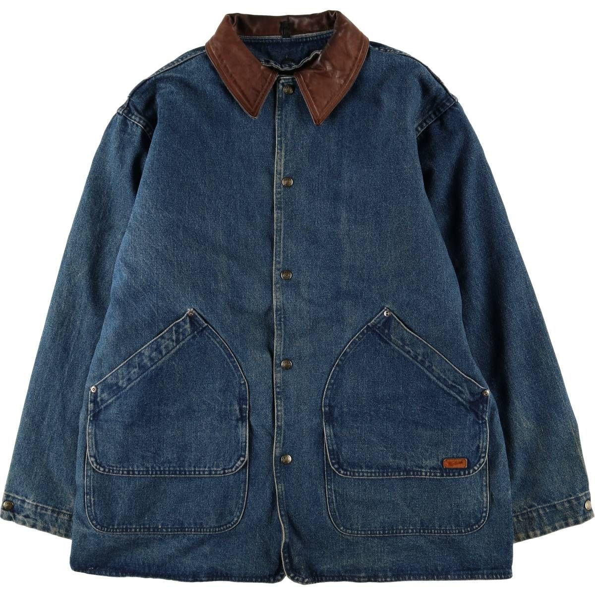 古着 90~00年代 ウールリッチ WOOLRICH 中綿入り デニム ハンティング