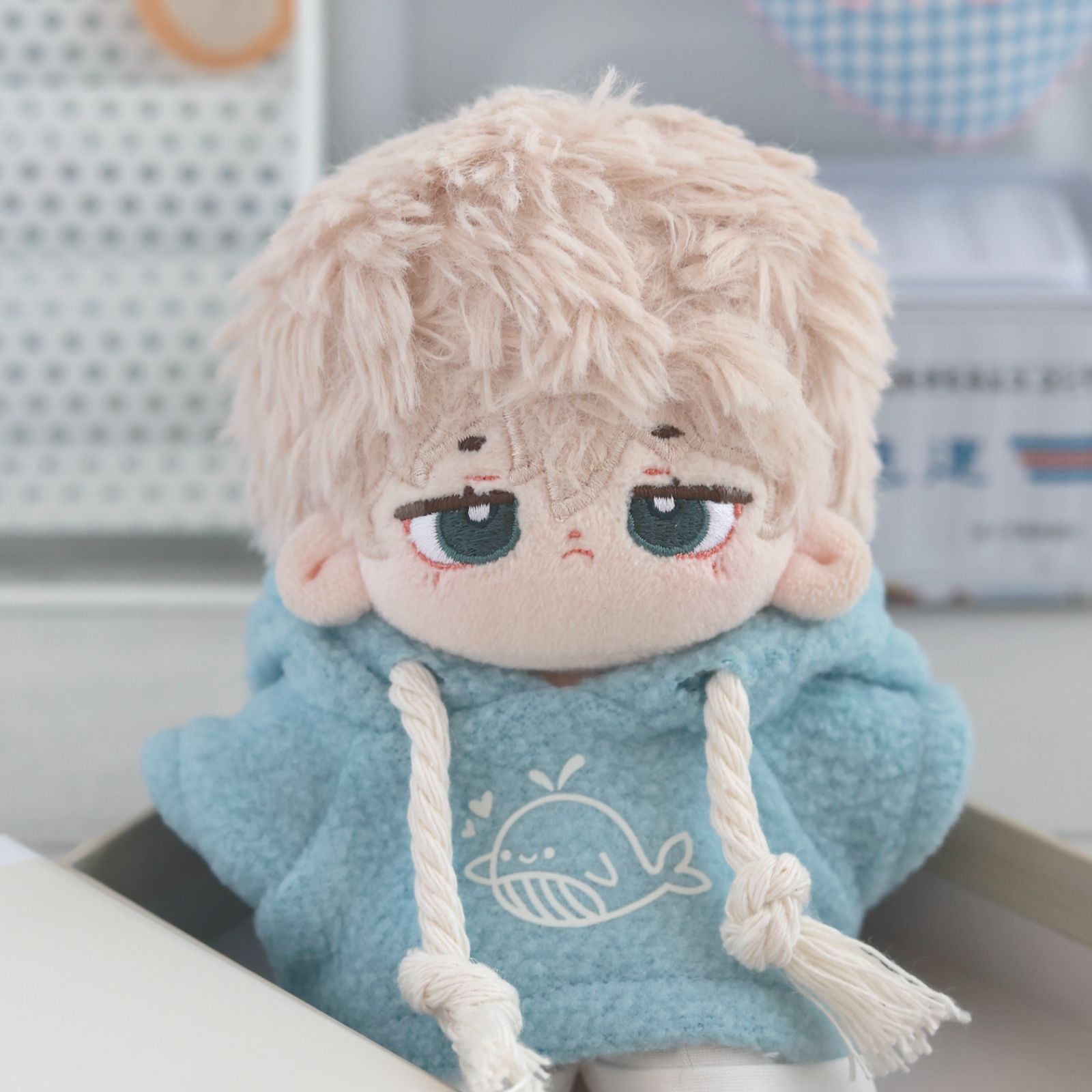 着せ替えぬいぐるみ　正規品　韓国風　ぬいぐるみ　25cm　No.BL01B 10cm ぬいぐるみ服 着せ替え 上下セット ちびぬい ぬい活 ぬい活