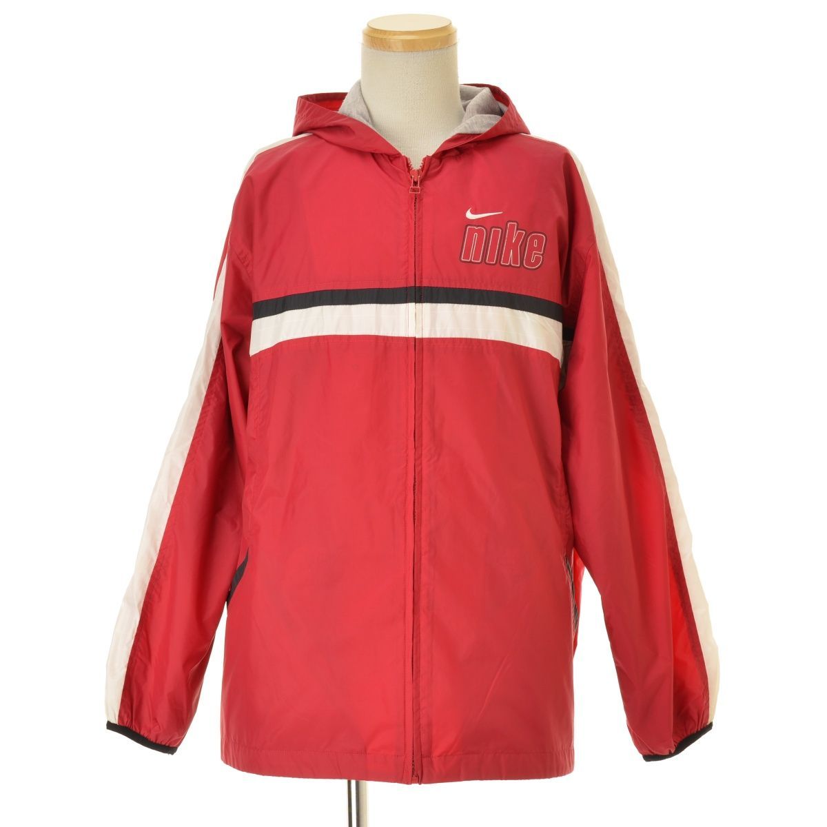 NIKE】90s フード付ナイロンジャケット - メルカリ