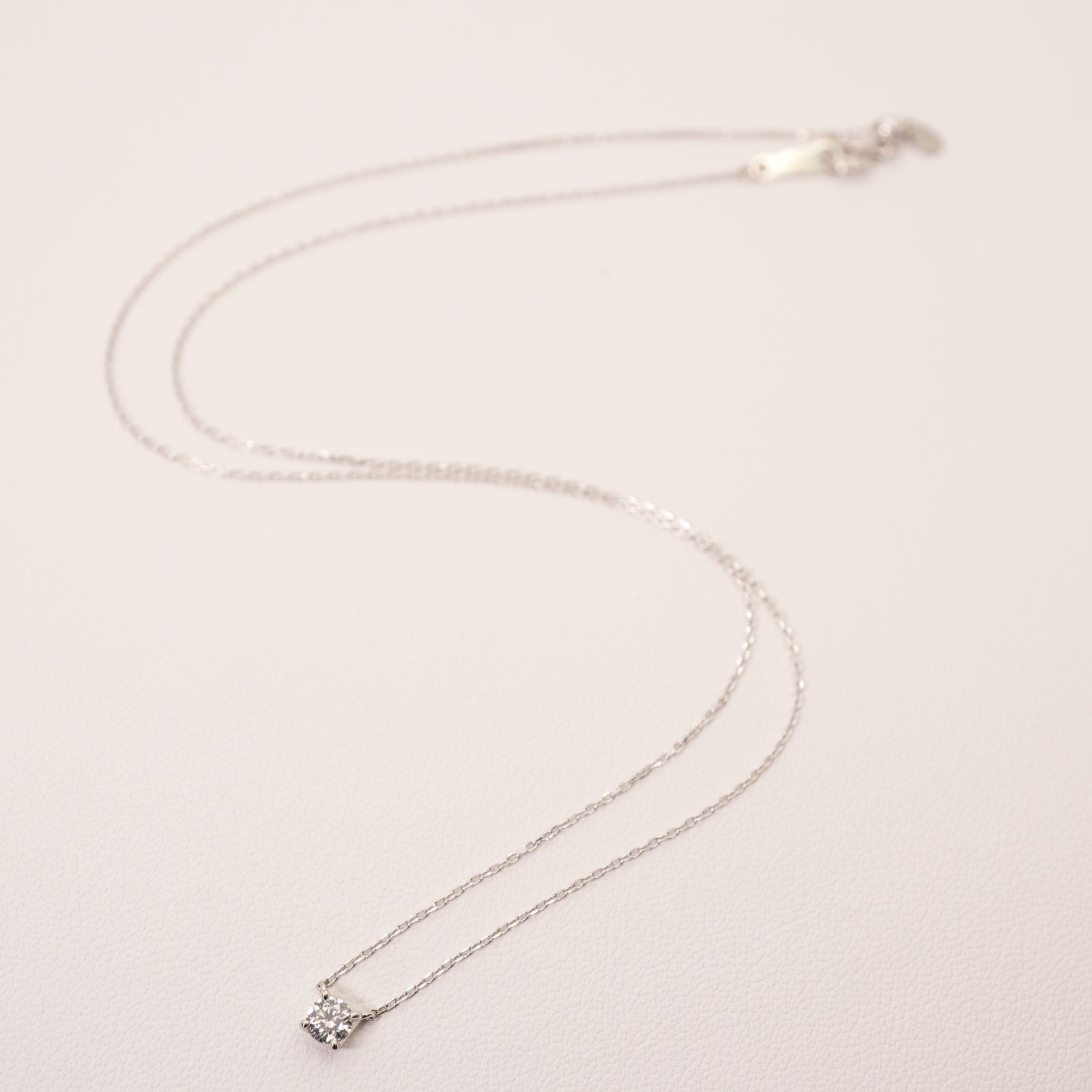 ヴァンドーム青山 キャトル ダイヤ 0.186ct ネックレス/24-5775S