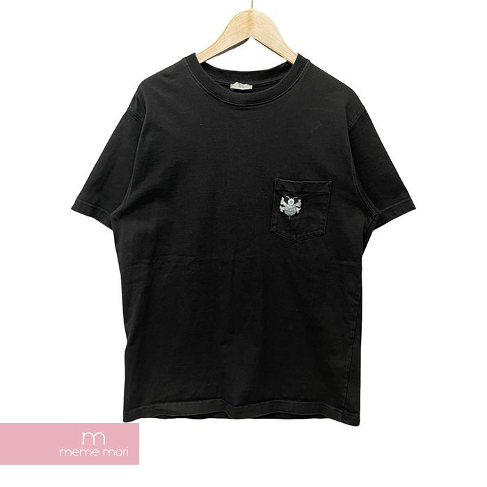 Dior×Shawn Stussy 2020AW Bee Print Logo Tee 033J644A0554 ディオール×ショーン・ステューシー 蜂 プリントシャツ 刺繍ロゴTシャツ 半袖 カットソー ブラック サイズL - メルカリ