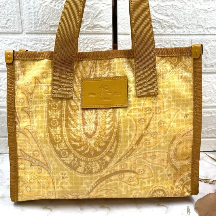 美品】 ETRO エトロ ペイズリー柄 トートバッグ ショルダー 肩掛け