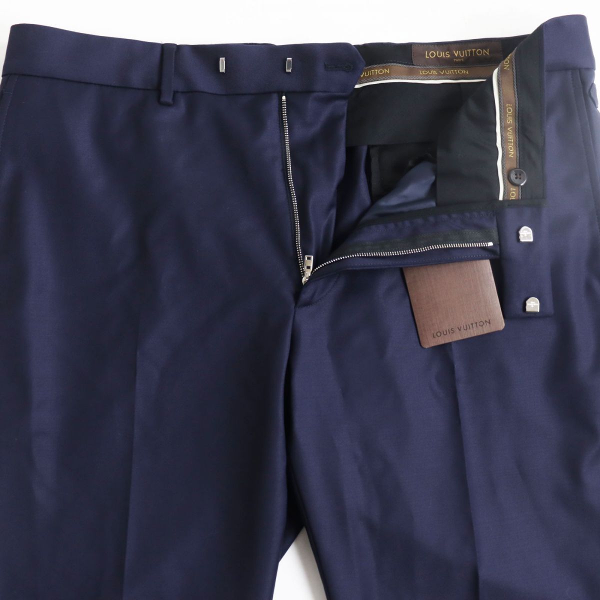 未使用品○LOUIS VUITTON ルイヴィトン VCCM04 ウール100％ LV金具付き 