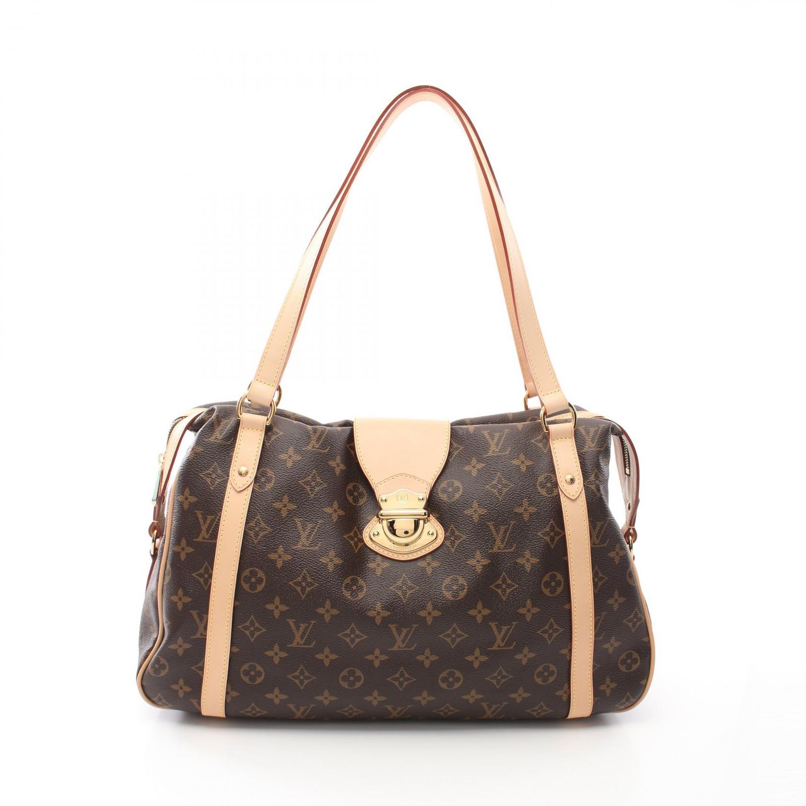 ルイ ヴィトン LOUIS VUITTON ショルダーバッグ ストレーザGM M51188 PVCコーティングキャンバス レザー ストレーザGM レディース Used A
