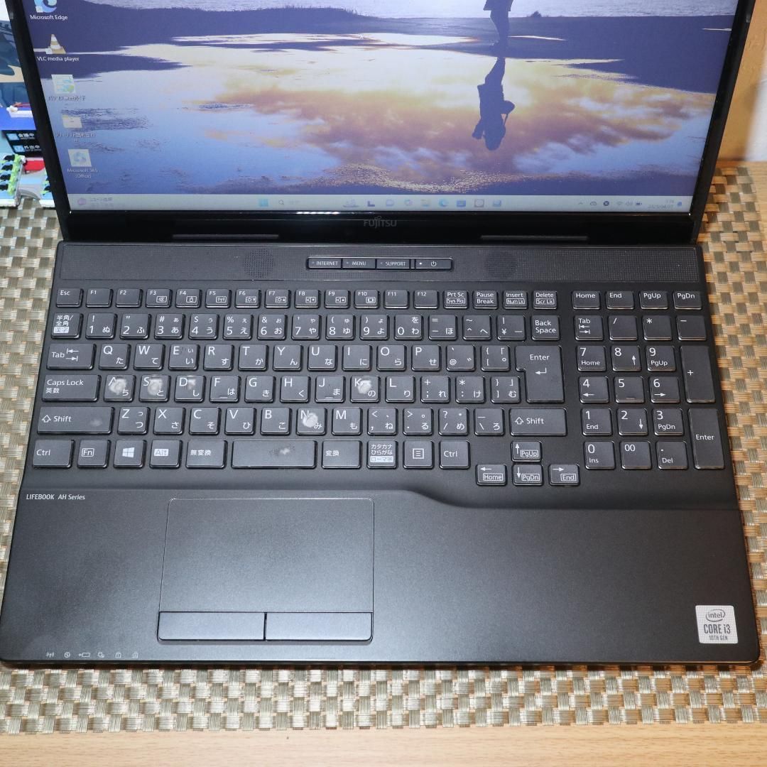 Win11公式対応10世代i3|メ8G|SSD|DVD|無線|カメラ|HDMI