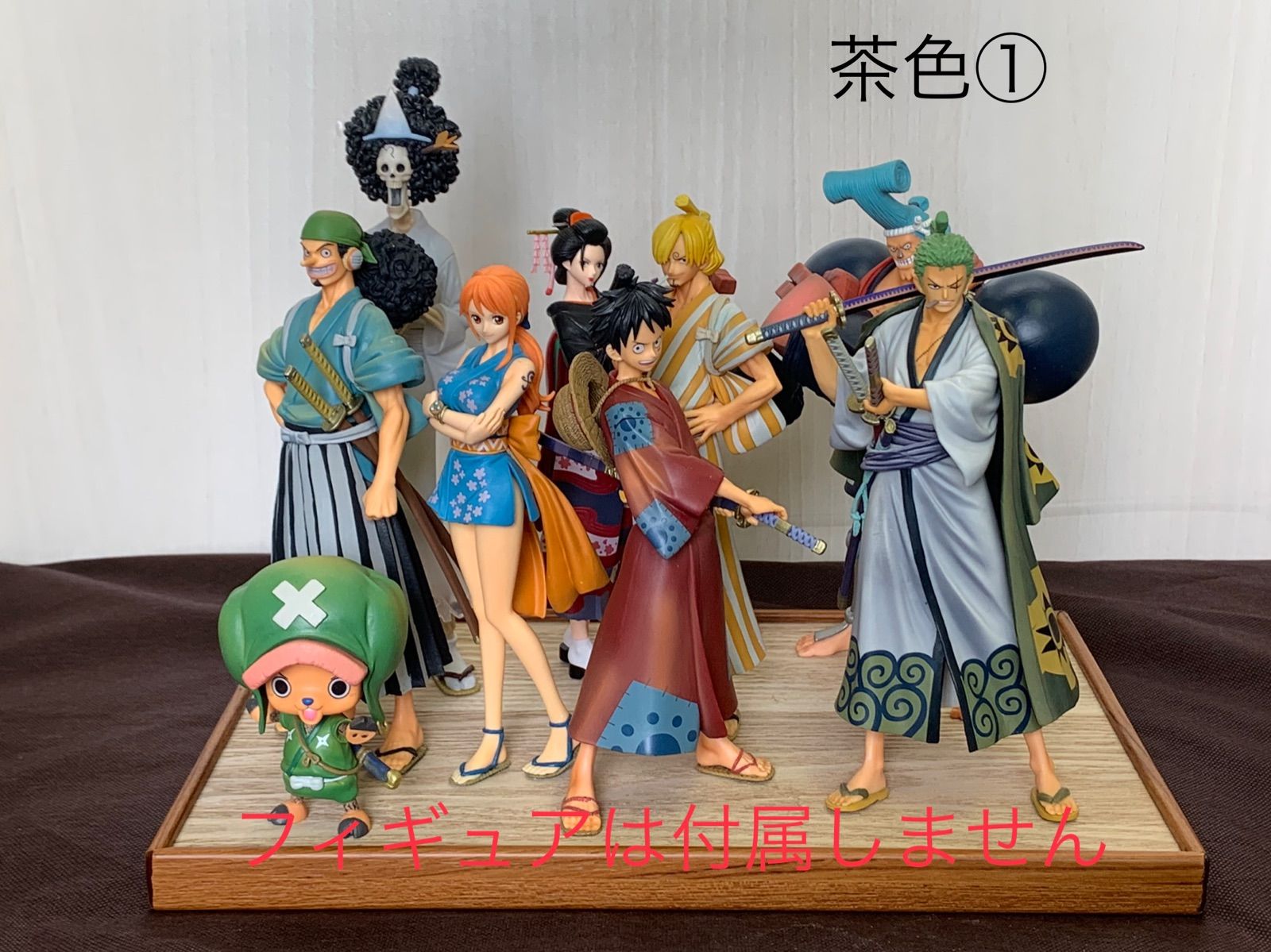 【割引一掃】ONE PIECE フィギュア グラメン ワノ国 麦わらの一味 まとめて ワンピース ルフィ太郎 ゾロ十郎 錦えもん ホネ吉 フラの介 その他