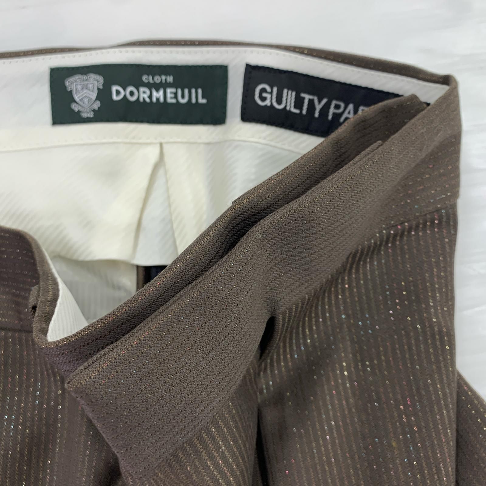 WACKO MARIA ×DORMEUIL 22AW ﾗﾒｽﾄﾗｲﾌﾟｽﾗｯｸｽ M ﾌﾞﾗｳﾝ - メルカリ