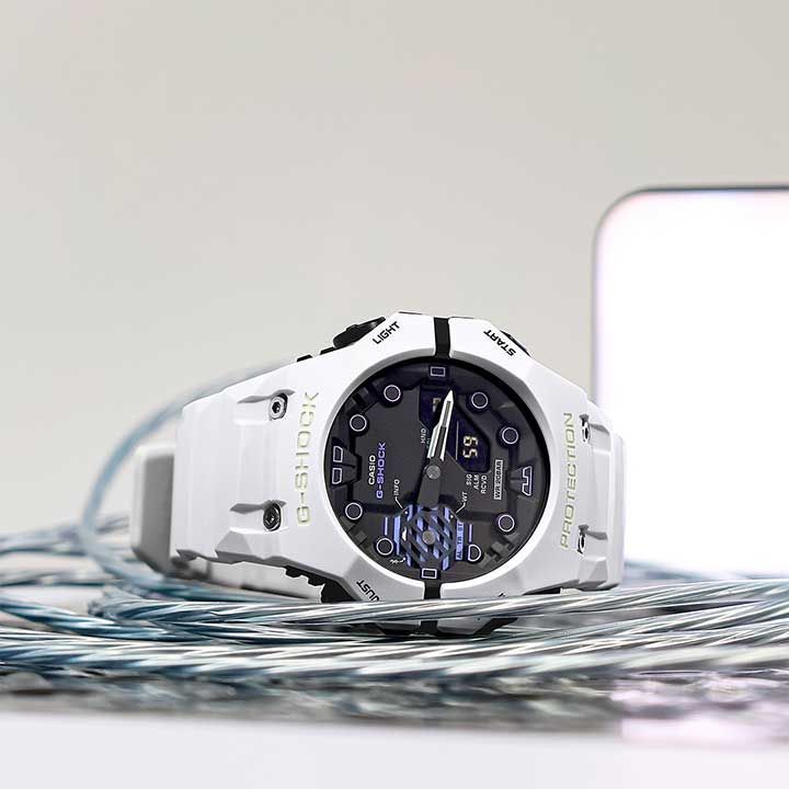 G-SHOCK Gショック ジーショック 白 ホワイト GA-B001SF-7A