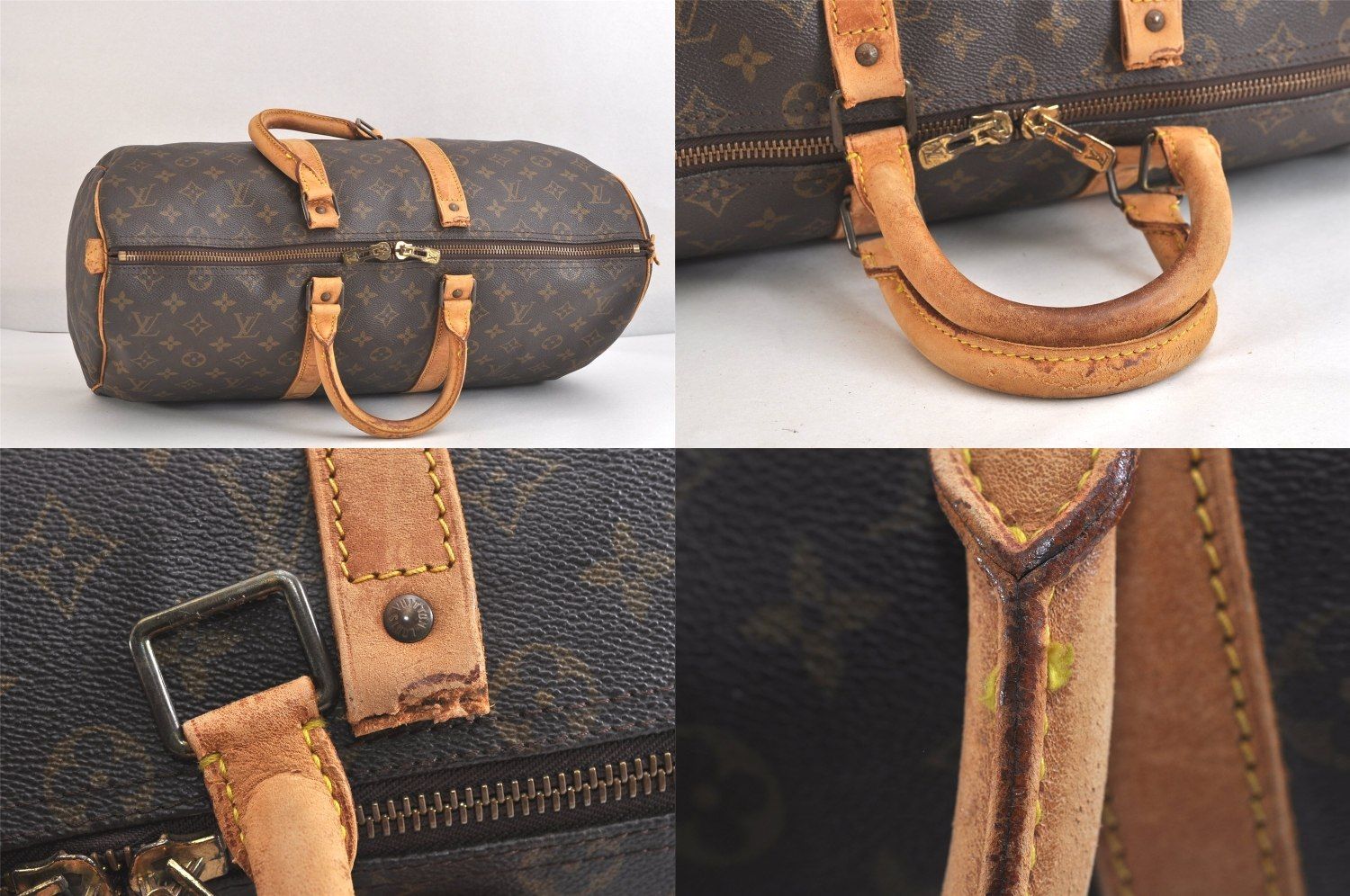 LOUIS VUITTON ルイヴィトン モノグラム キーポル 45 トラベル