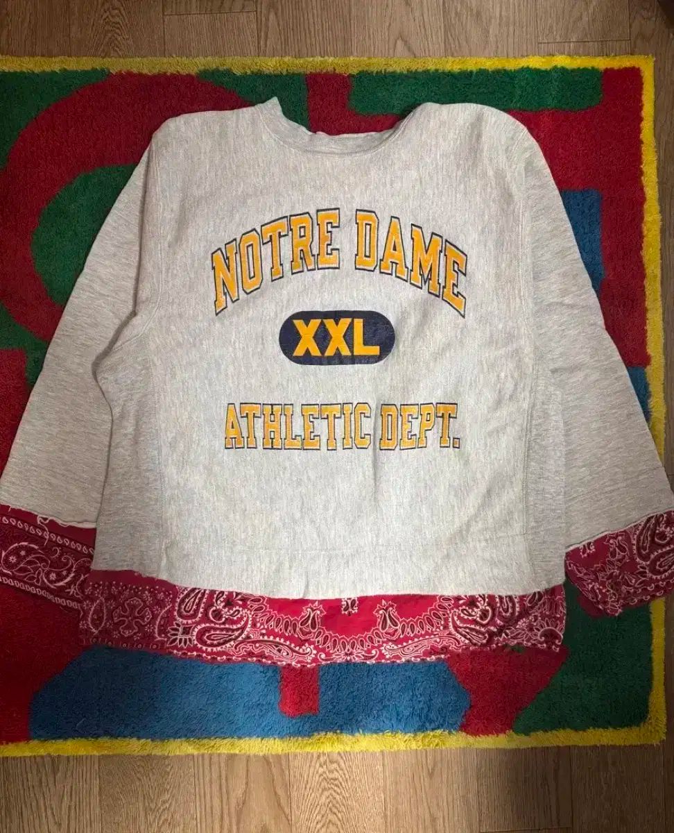 OLD PARK パーク バンダナ スウェットシャツ