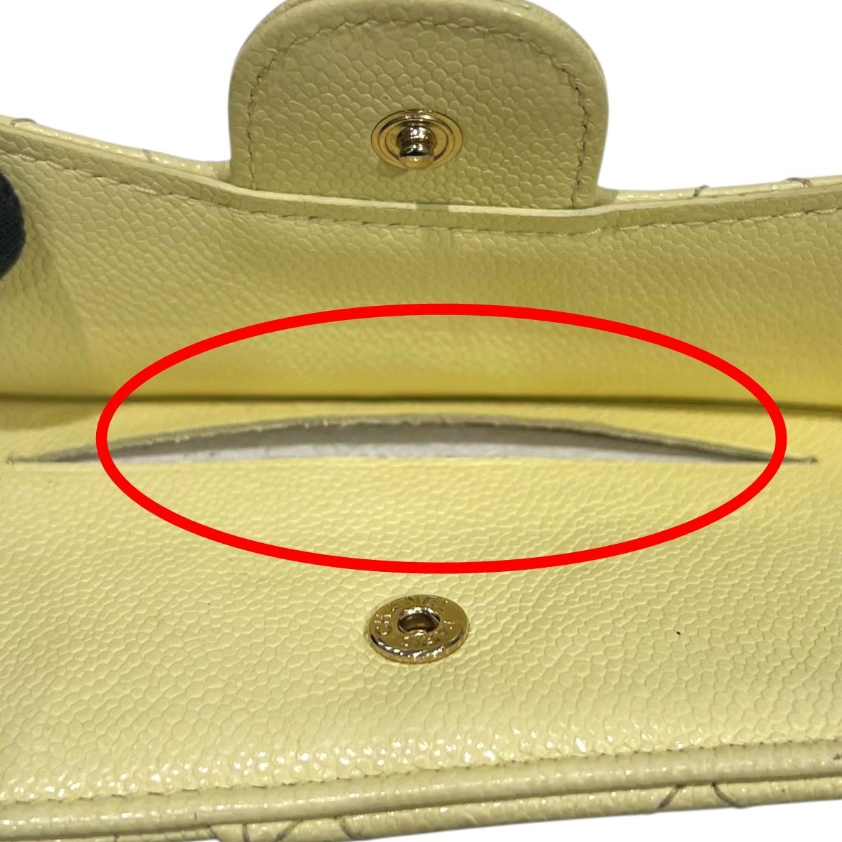 CHANEL シャネル クレジットカードケース AP 2570 マトラッセ タイムレスクラシックカードケース キャビアスキン コインケース SA 冷房対策 その他 