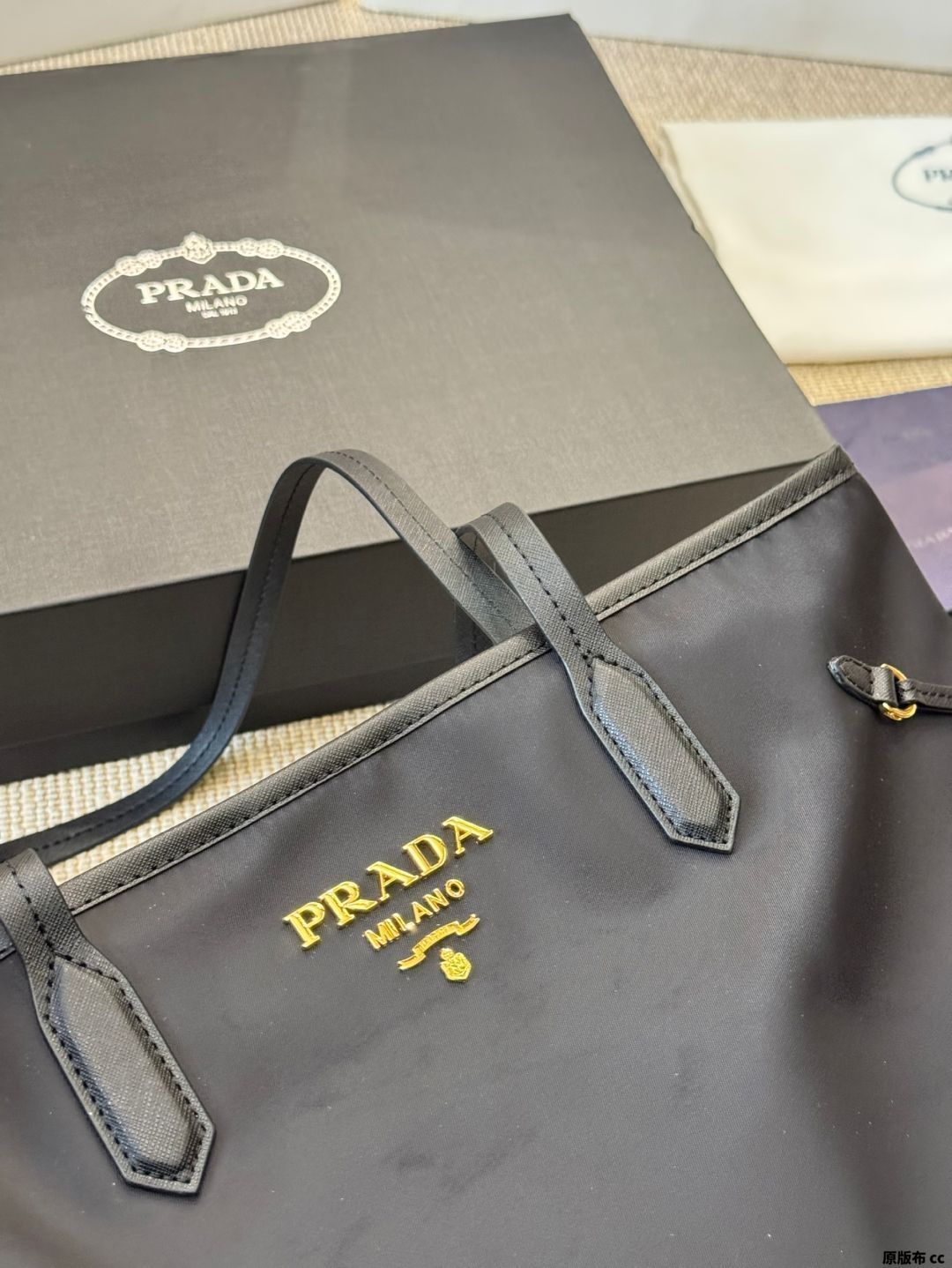 品質保証、最安値に挑戦！ 今日 Prada Nylon Shopper Bag プラダ ナイロン ショッパーバッグ-MM輸入