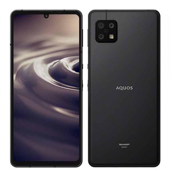 【中古】 SHG07 AQUOS sense6s ブラック SIMフリー 本体 au Aランク スマホ シャープ【送料無料】 shg07bk8mtm