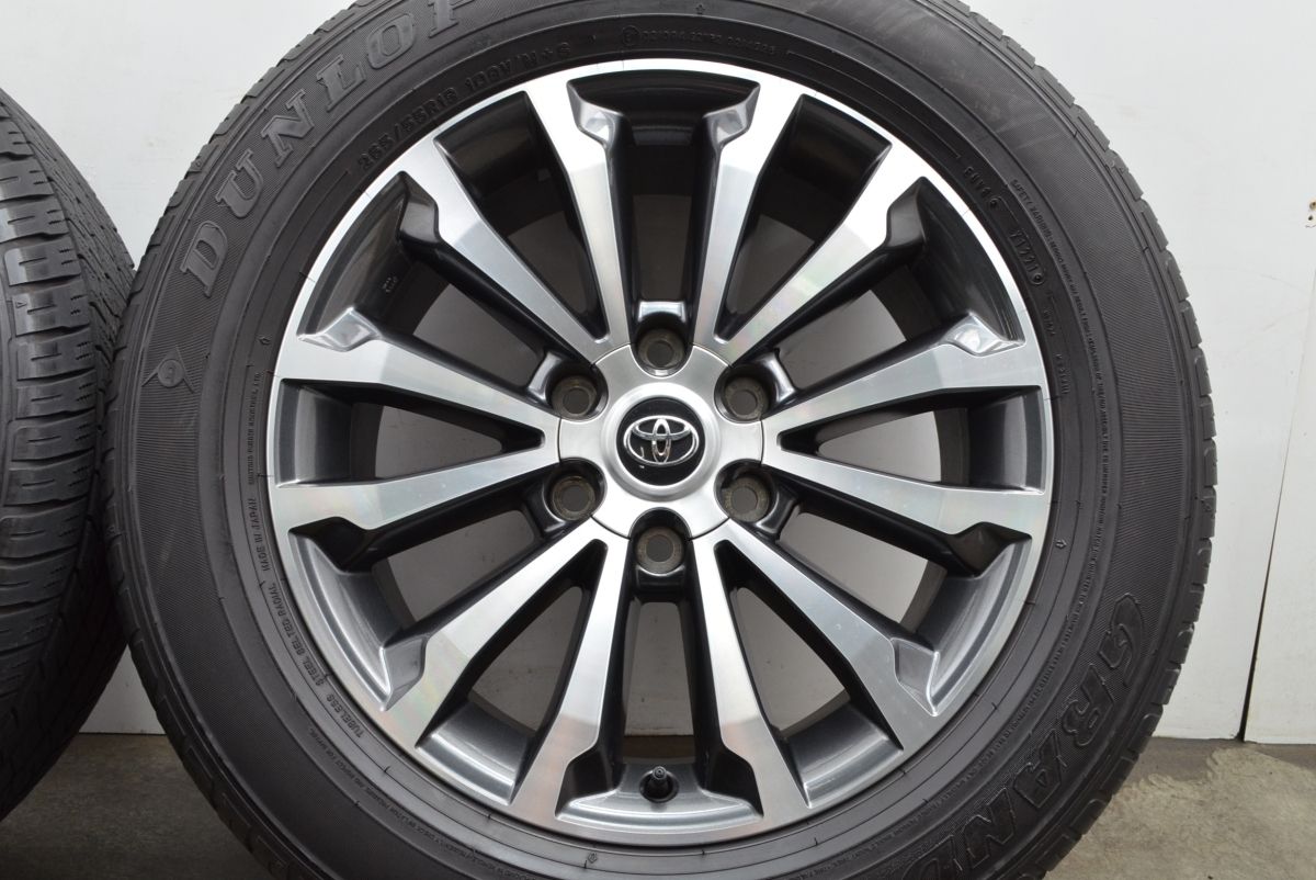 良好品】トヨタ 150 ランドクルーザー プラド TZ-G 後期 純正 19in 7.5