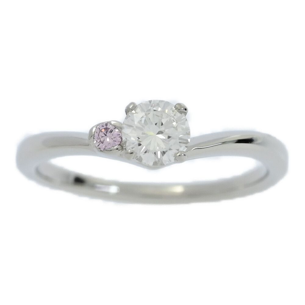 0.369ct/FD:0.02ct/I-PRIMO アイプリモ V字・ピンクダイヤモンド
