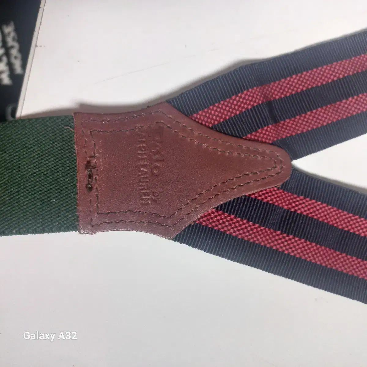 Ralph Lauren サスペンダー Made in USA ストライプ ポロ Ralph Lauren(ラルフローレン) ストライプ サスペンダー